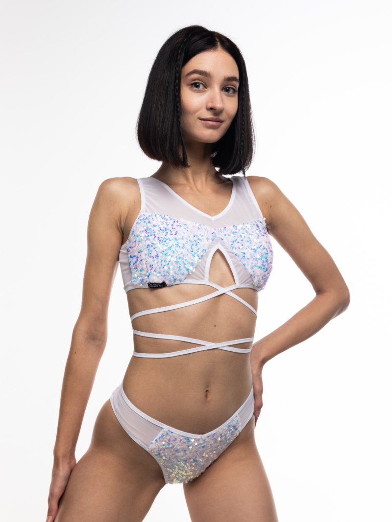 ILLUSION — Шорти З Паєтками Для Pole Dance, Exotic Та Сценічних Виступів